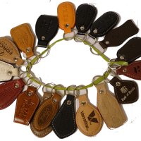 Keyring leather copy